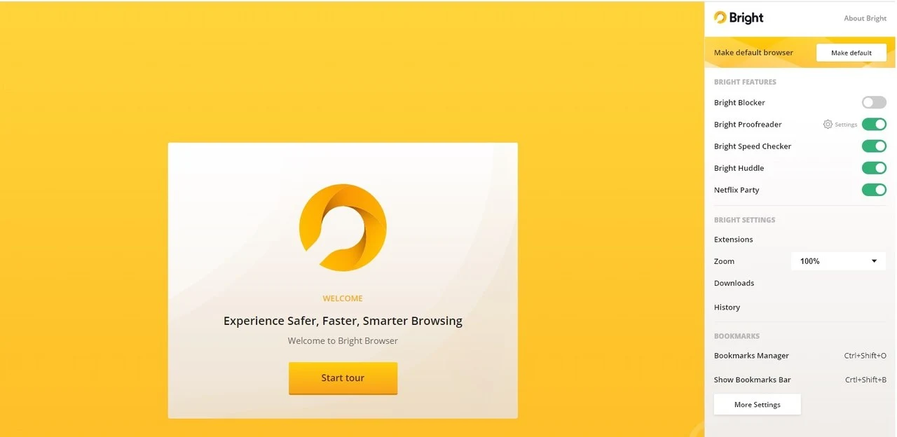 BRIGHT BROWSER